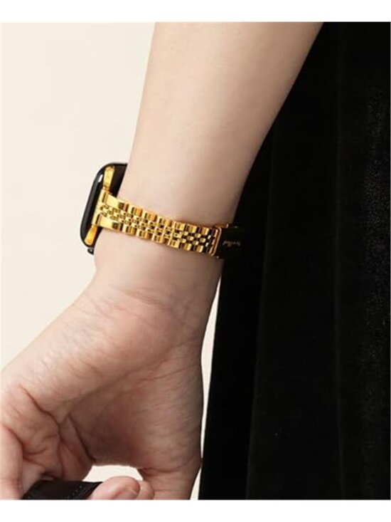 NEW Slim Gold Business/Casual Apple Watch Bandp